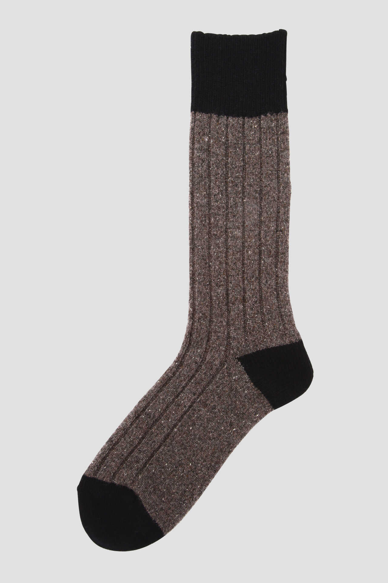 NEP YARN WIDE RIB SOCK6