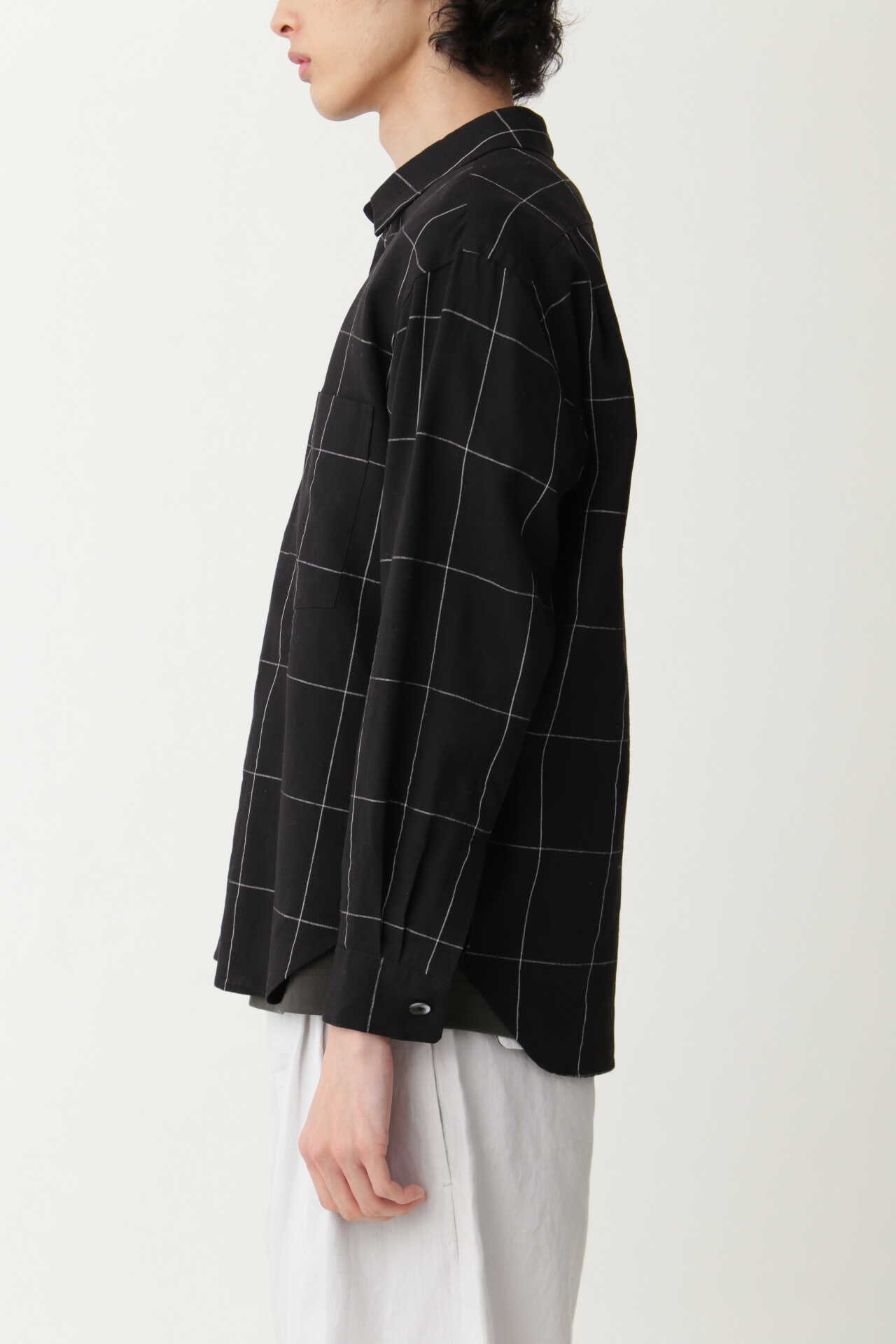 OVERSIZED CHECK LINEN8