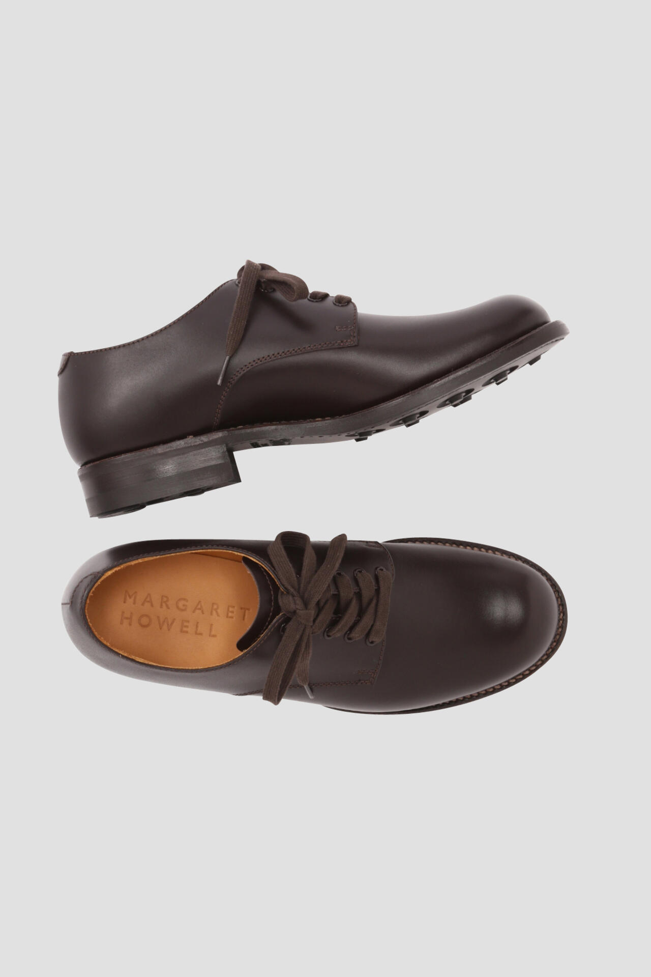 LEATHER LACE UP SHOES | MARGARET HOWELL | MARGARET HOWELL