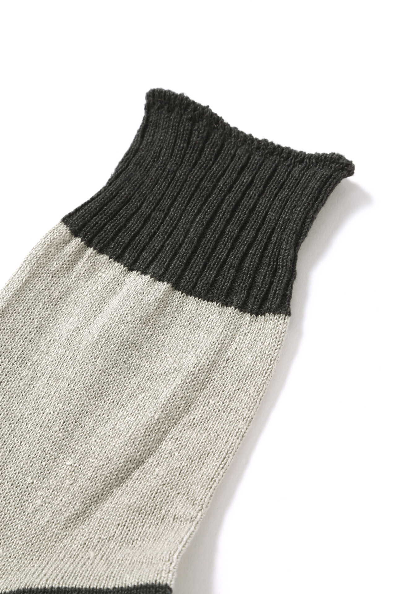 COLOUR BLOCK LINEN SOCK3