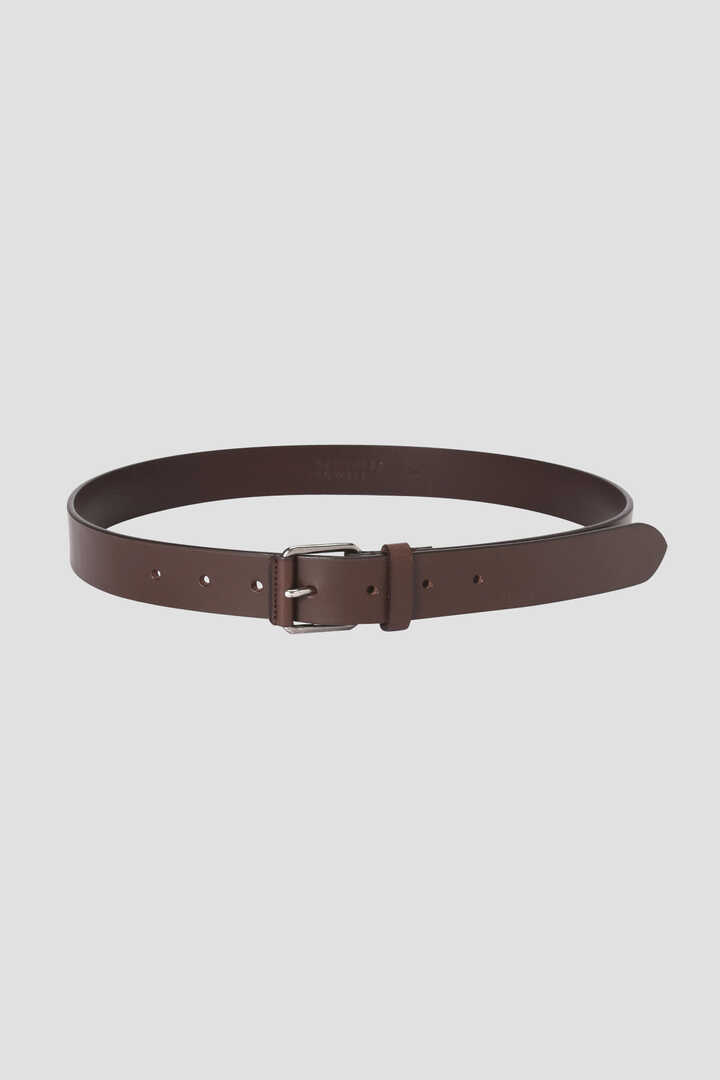 LEATHER ROLLER BUCKLE BELT1