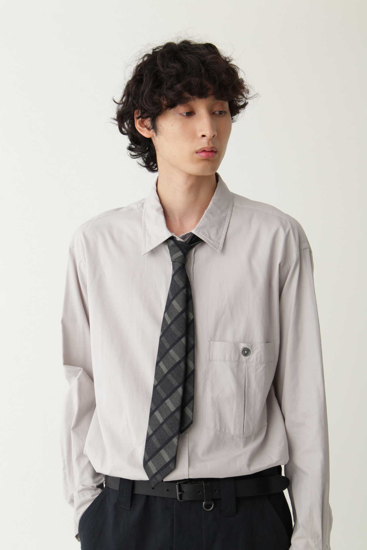 MUTED WOOL CHECK7