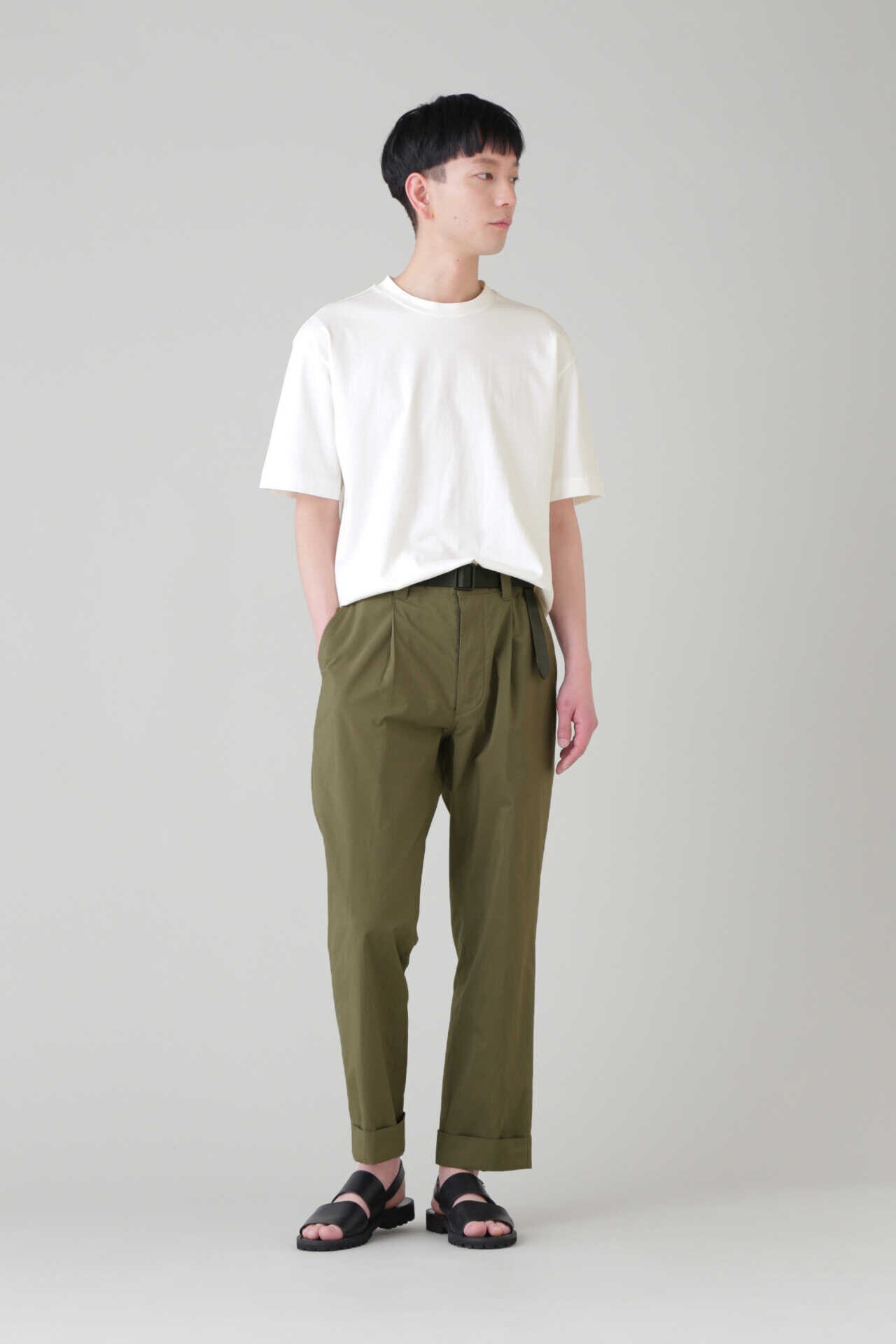 FINE DENSE COTTON JERSEY | MARGARET HOWELL | MARGARET HOWELL