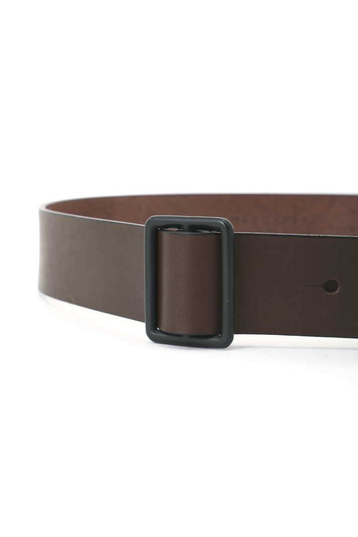OILED LEATHER STUDS BELT3
