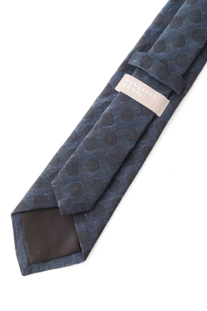 LINEN SILK SPOT TIE3
