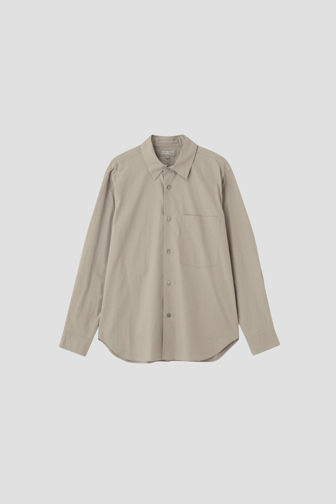 2021 AW MARGARET HOWELL BRUSHED COTTON TWILL シャツ マーガレット