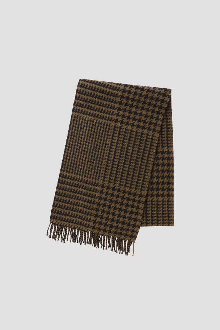 MILLED CHECK WOOL SCARF4