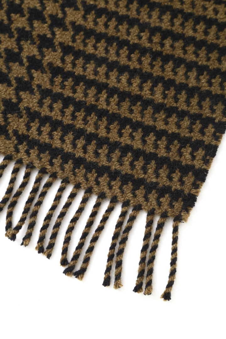 MILLED CHECK WOOL SCARF6