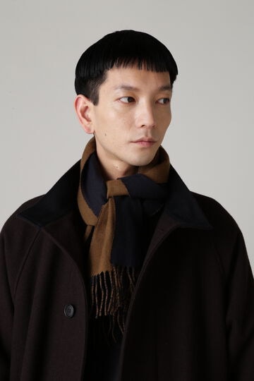 DOUBLE FACED WOOL CASHMERE SCARF_121