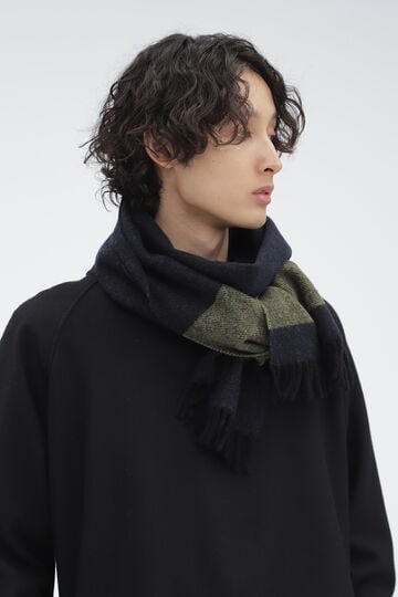 11月上旬-下旬 PANEL PATTERN WOOL SCARF_121