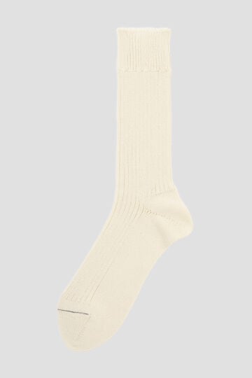 COTTON NARROW RIB SOCKS_030