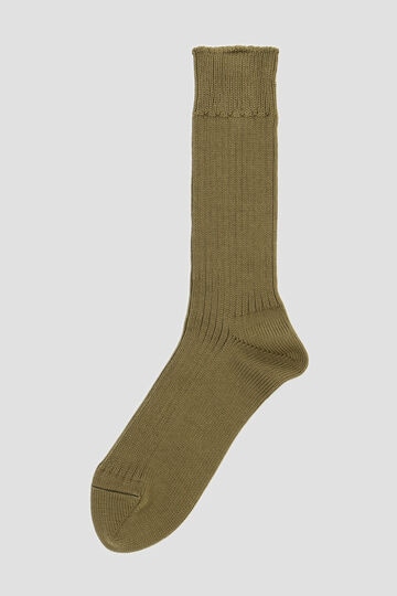 COTTON NARROW RIB SOCKS_181