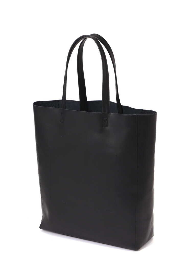 Plain black 2025 leather tote