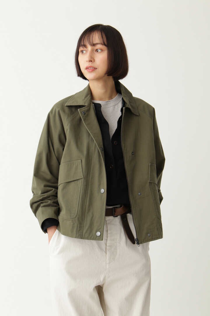 unfil ジャケット ブルゾン unfil アンフィル / washed cotton-poplin