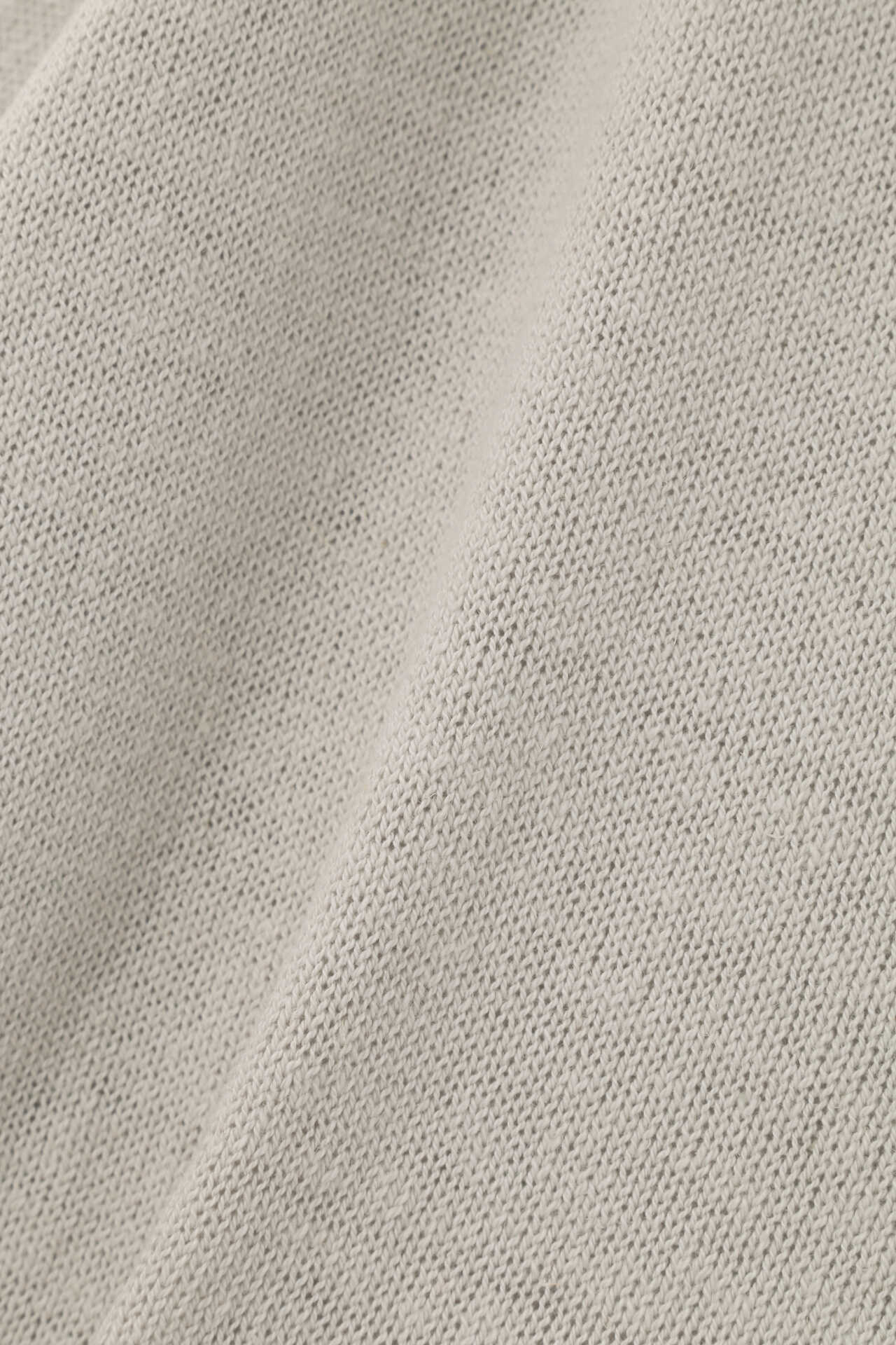 MHL. HIGHGAUGE COTTON LINEN サイズL ニットグリーン - ニット/セーター