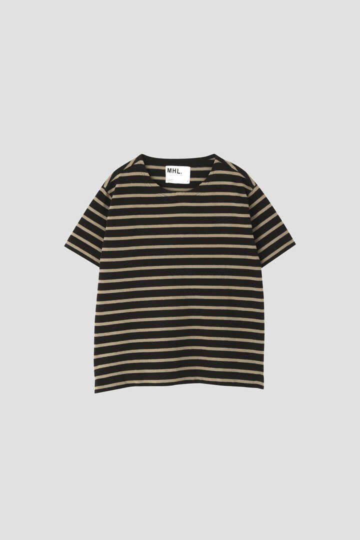 STRIPED DRY COTTON JERSEY | MARGARET HOWELL | MARGARET HOWELL