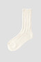 WIDE RIB COTTON SOCK