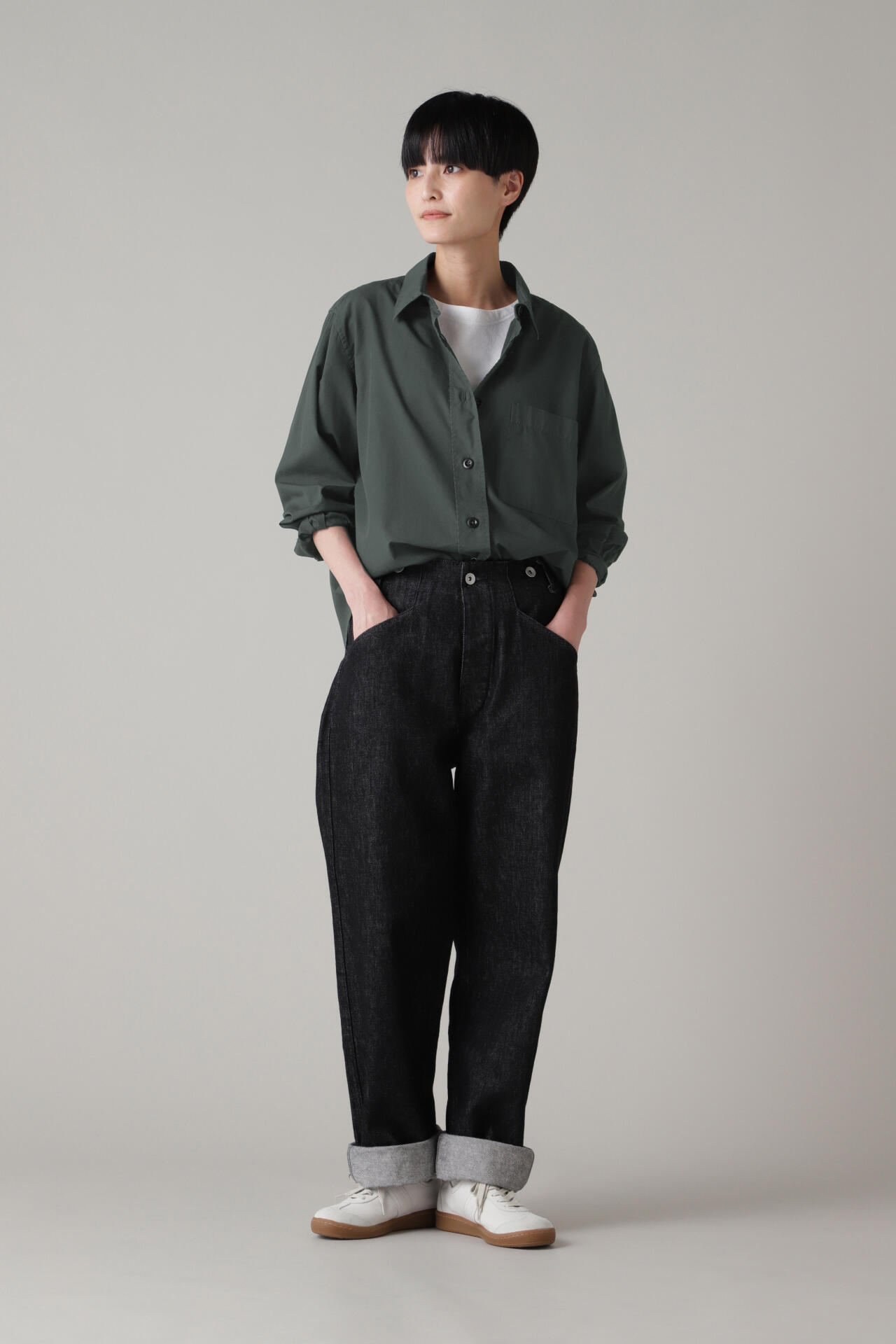 30％OFF GARMENT 【美品】MHL. DYE POPLIN GARMENT COTTON DYE GARMENT