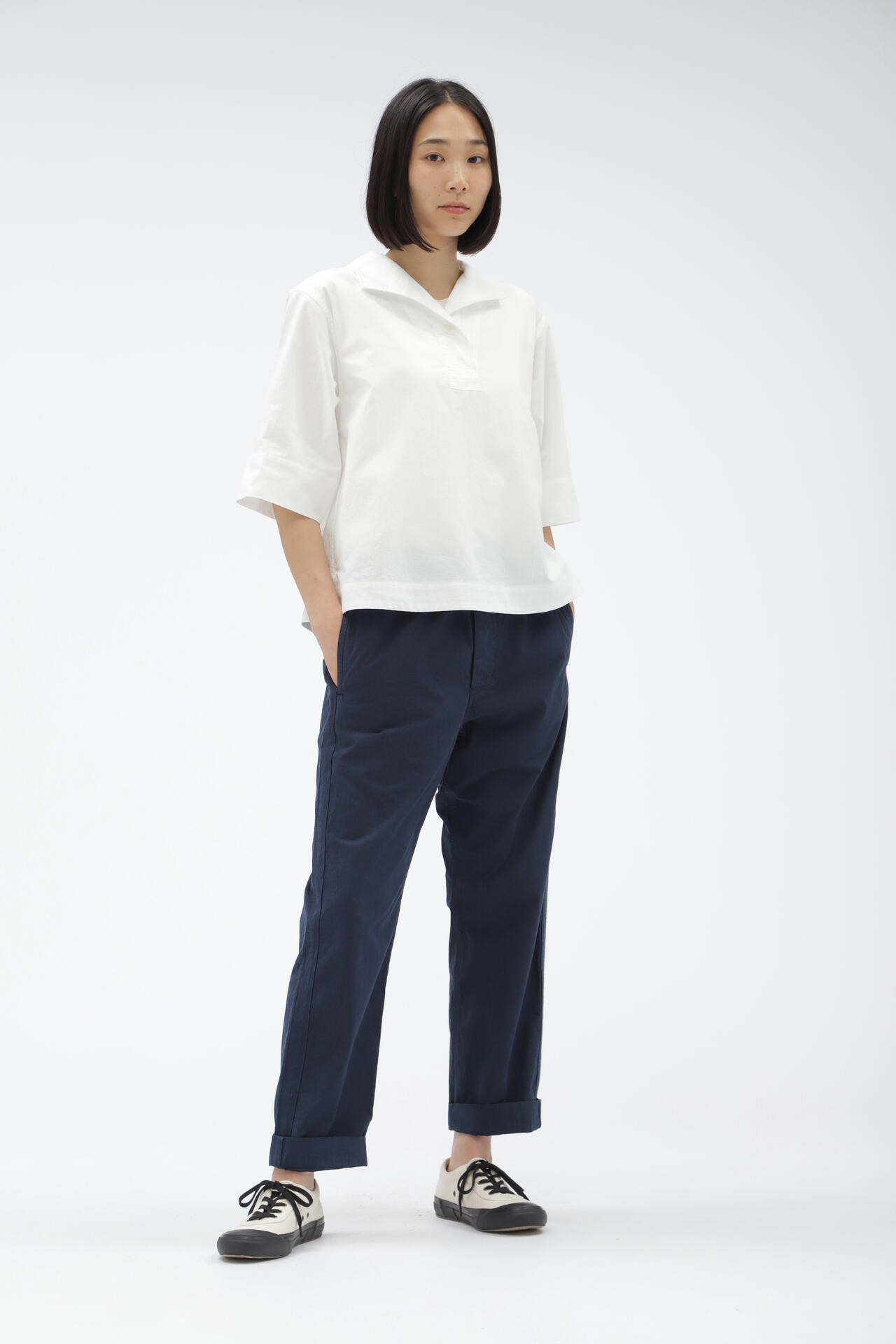 GARMENT DYE LIGHTWEIGHT PLAINWEAVE | MARGARET HOWELL | MARGARET HOWELL