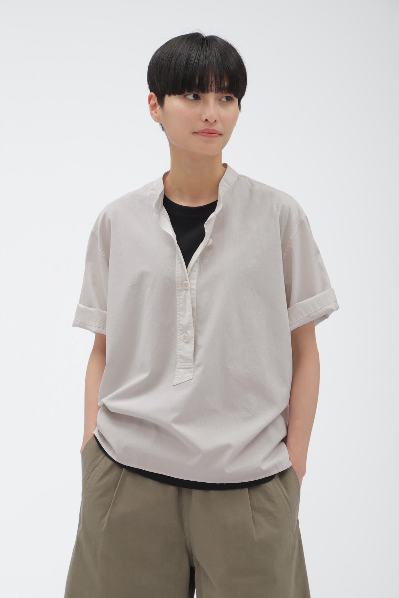 GARMENT DYE COTTON POPLIN | MARGARET HOWELL | MARGARET HOWELL