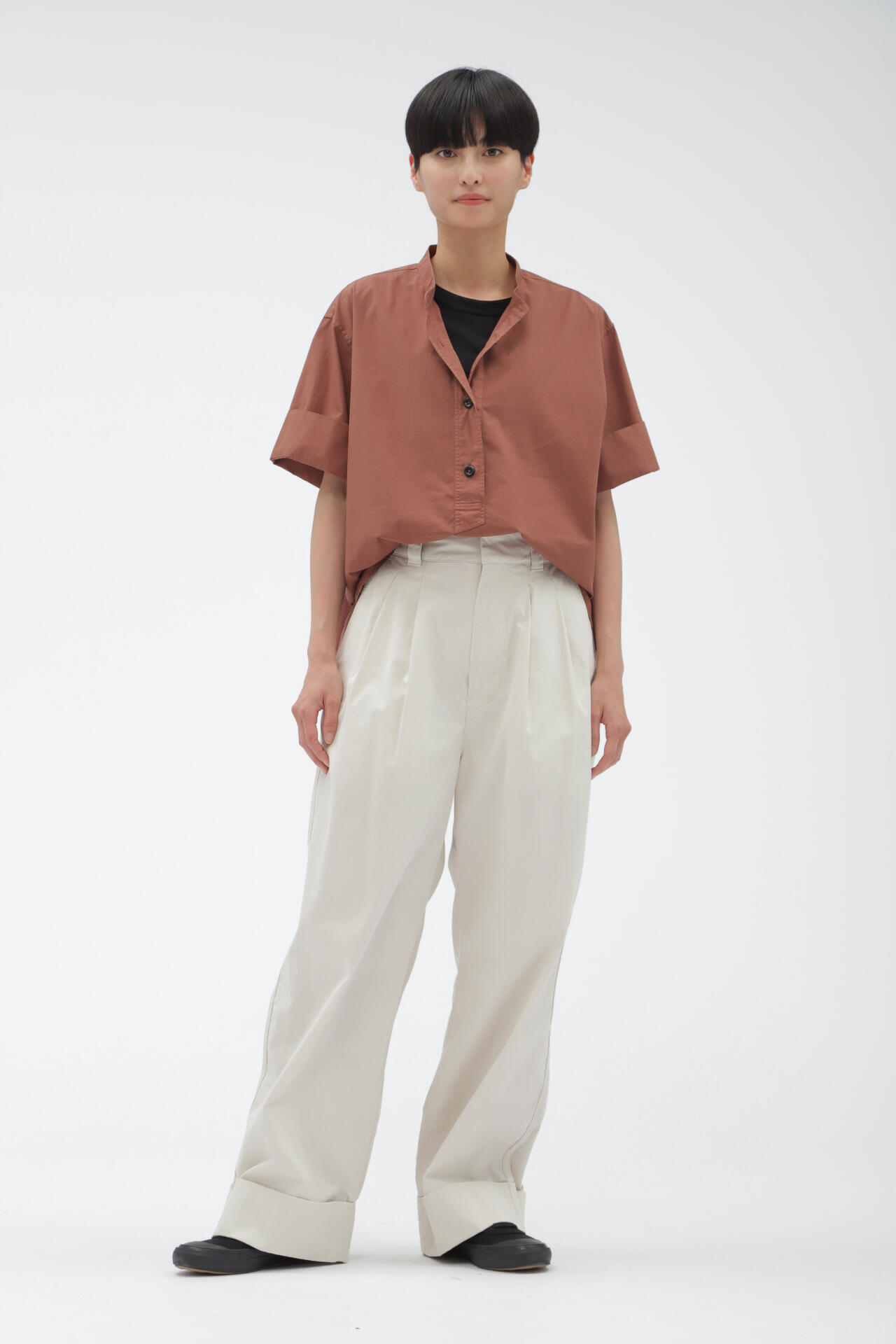 GARMENT DYE COTTON POPLIN | MARGARET HOWELL | MARGARET HOWELL 