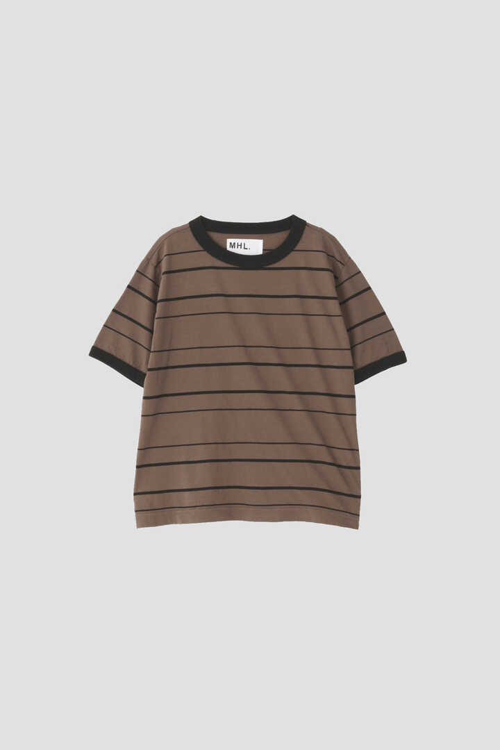 COTTON LINEN STRIPE JERSEY | MARGARET HOWELL | MARGARET HOWELL