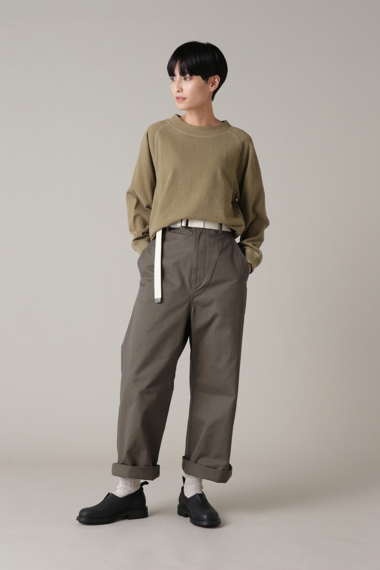 TWISTED SOFT COTTON JERSEY | MARGARET HOWELL | MARGARET HOWELL