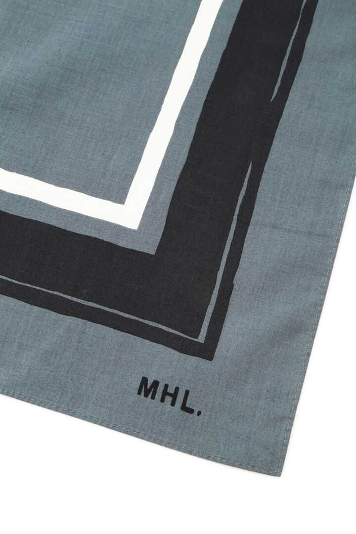 MHL PRINTED BORDER SCARF