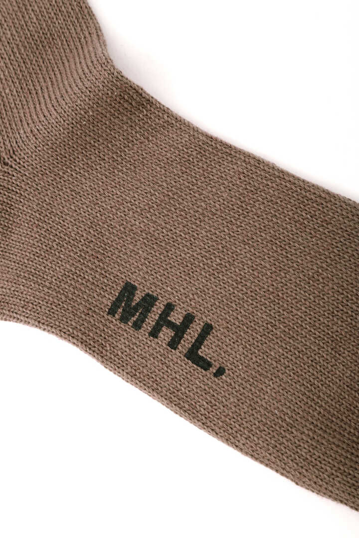 COTTON LINEN TIPPED SOCKS | MARGARET HOWELL | MARGARET HOWELL