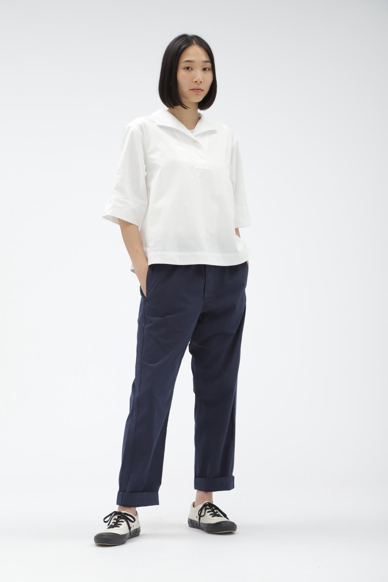WORN COTTON PLAINWEAVE | MARGARET HOWELL | MARGARET HOWELL