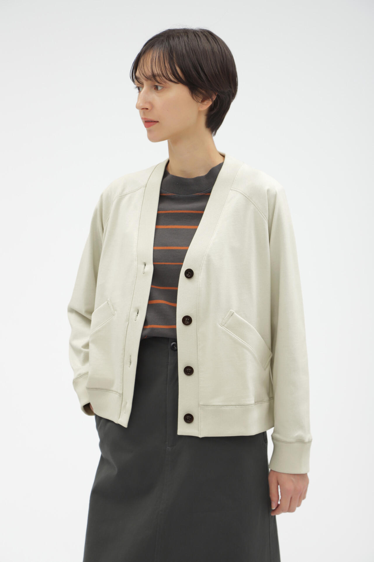 WORN COTTON JERSEY | MARGARET HOWELL | MARGARET HOWELL