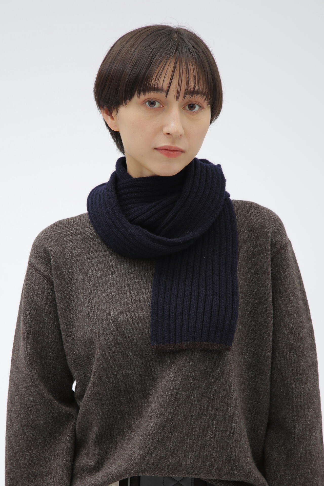 MHL. マーガレットハウエル . HEAVY SHETLAND カーディガン｜ファッション