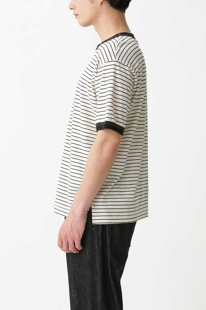 COTTON LINEN STRIPE JERSEY6