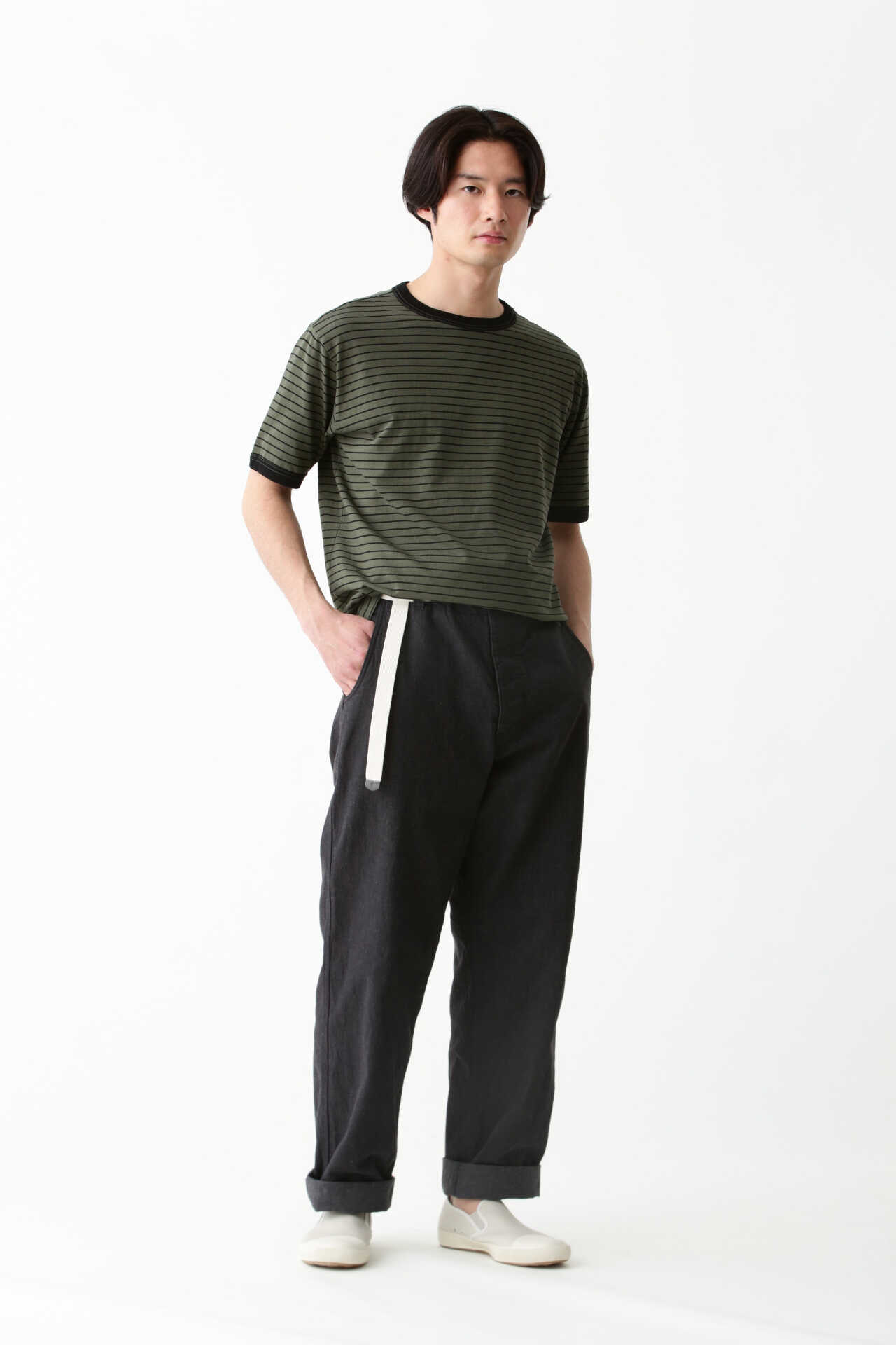 COTTON LINEN STRIPE JERSEY7