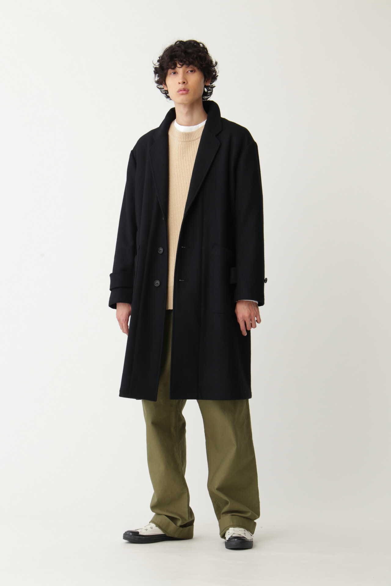 MHL. Basic wool melton - アウター