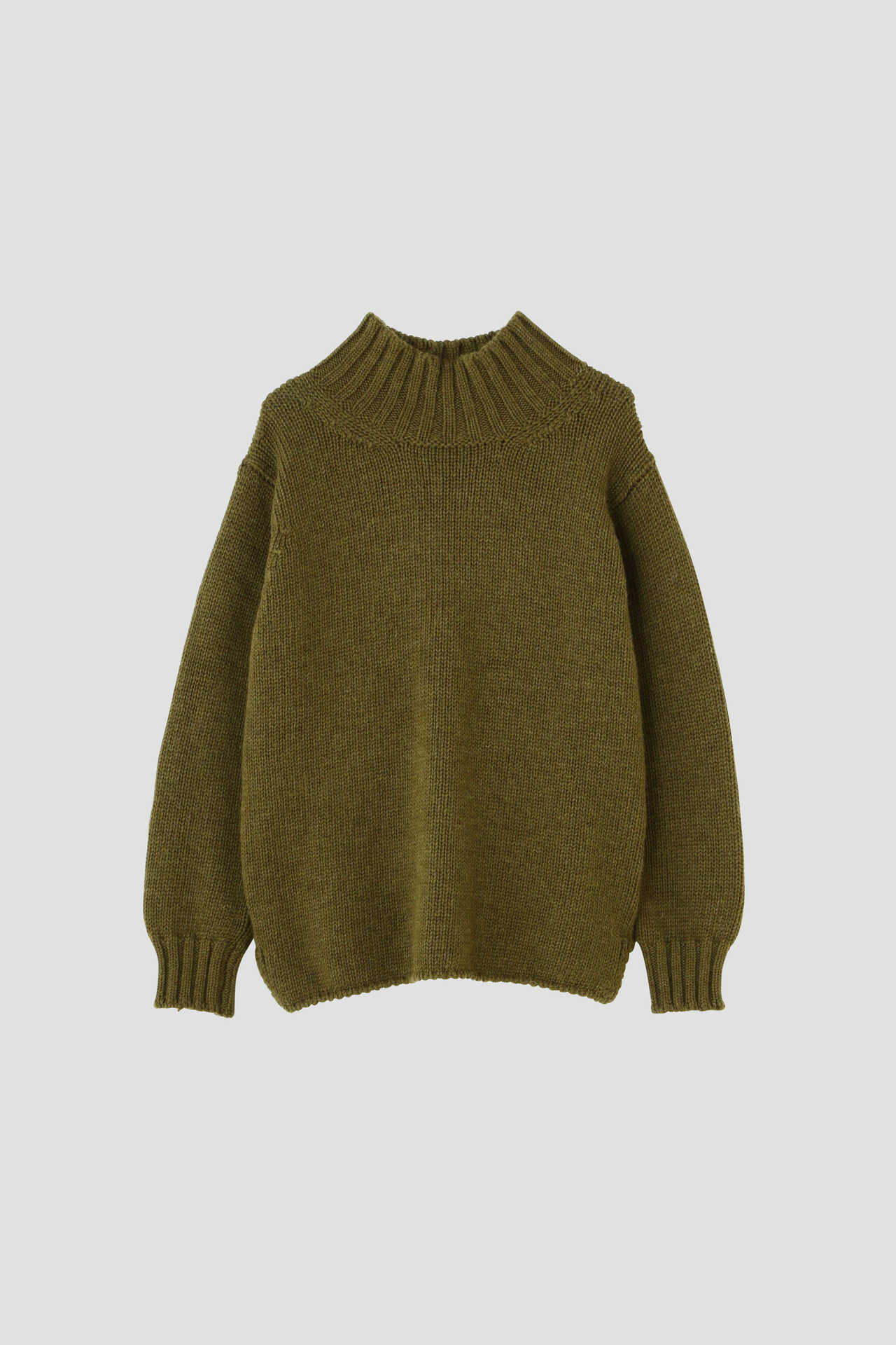 美品MHL. 20AW BRITISH WOOLスコットランド ハイネックニット - トップス