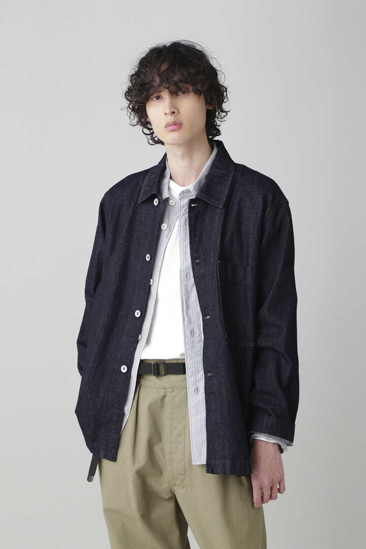 新品本物 LIGHT 【希少】MHL×CANTON CANTON デニムカバーオール Denim ...