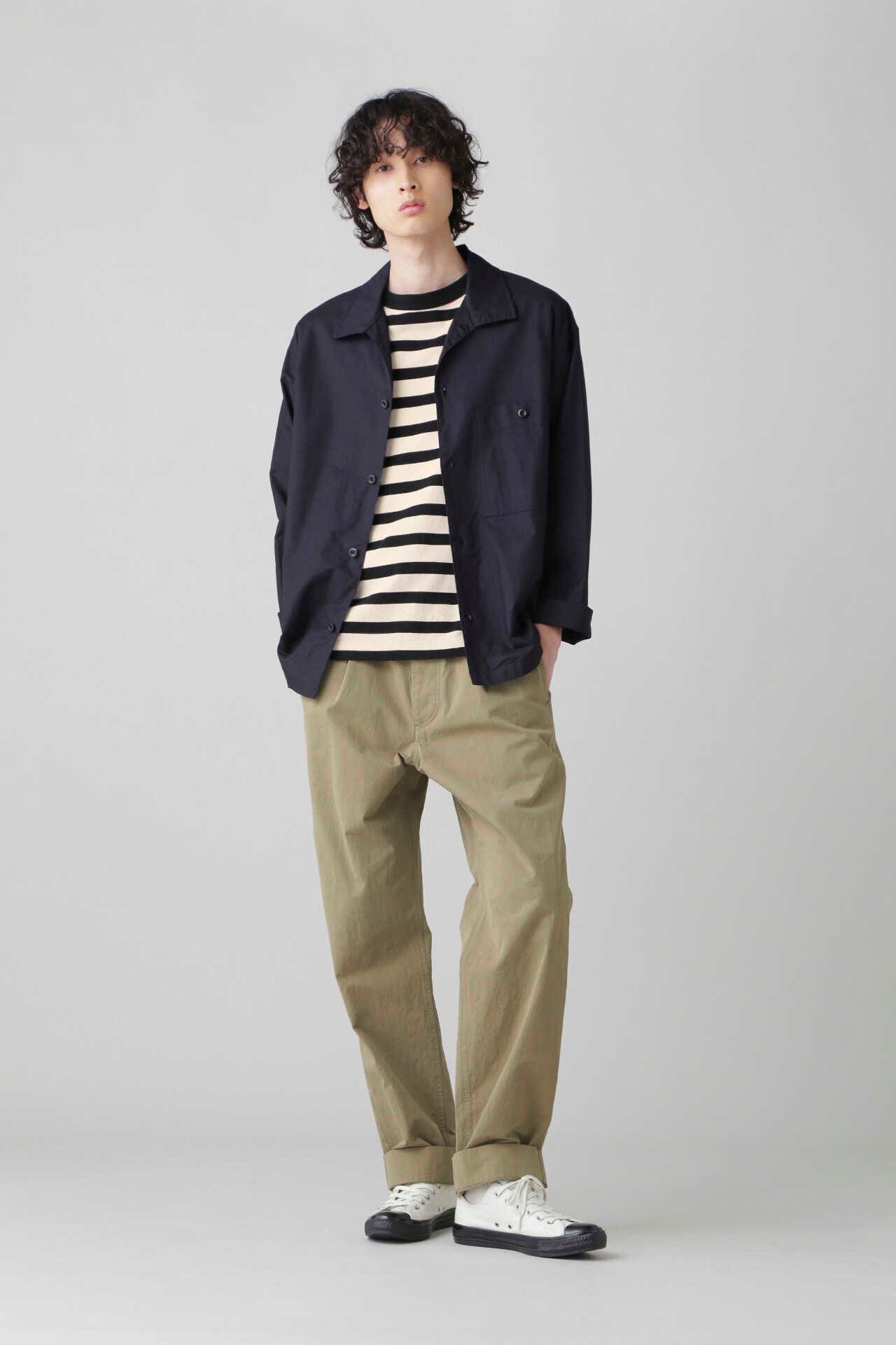 COTTON LINEN STRIPE JERSEY7