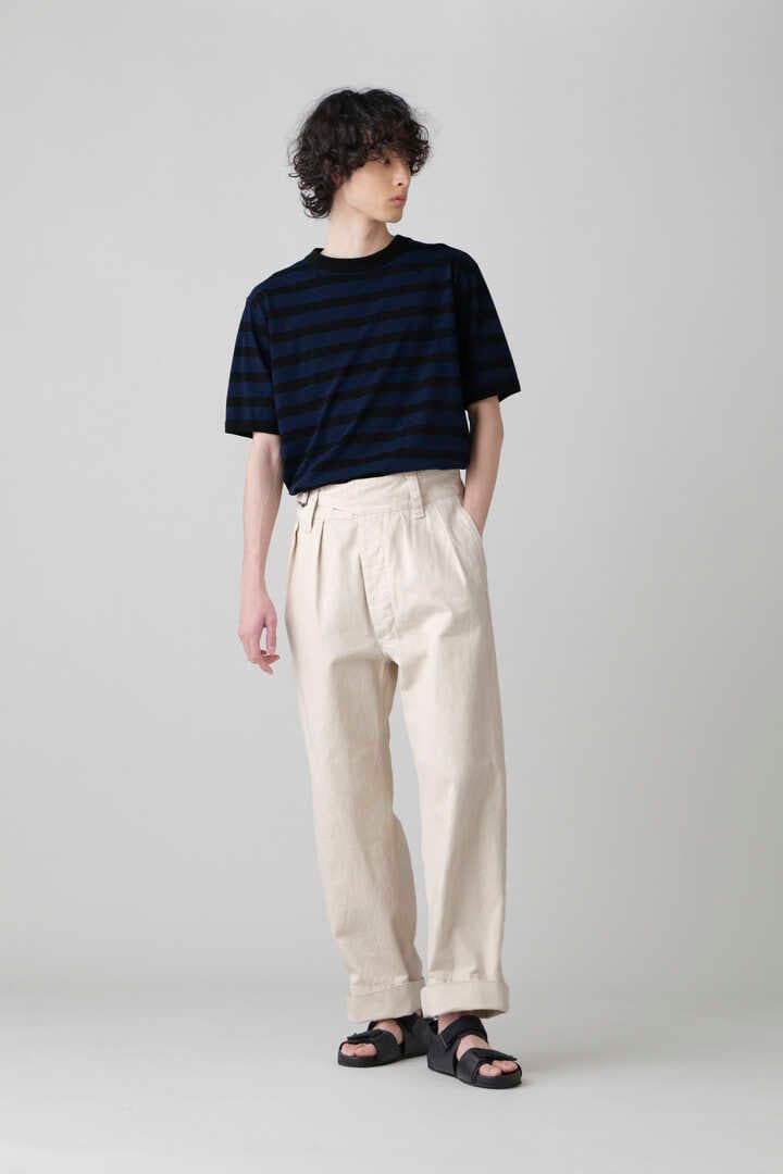 COTTON LINEN STRIPE JERSEY2