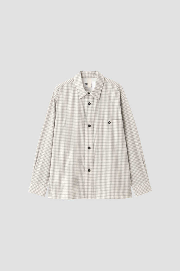 GRID CHECK COTTON | MARGARET HOWELL | MARGARET HOWELL