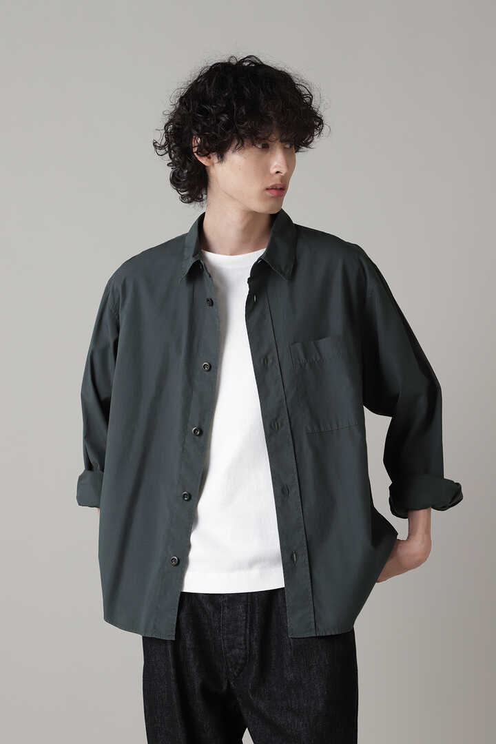 着丈65MHL / DRY COTTON POPLIN / 長袖ブラウス - シャツ/ブラウス(七 