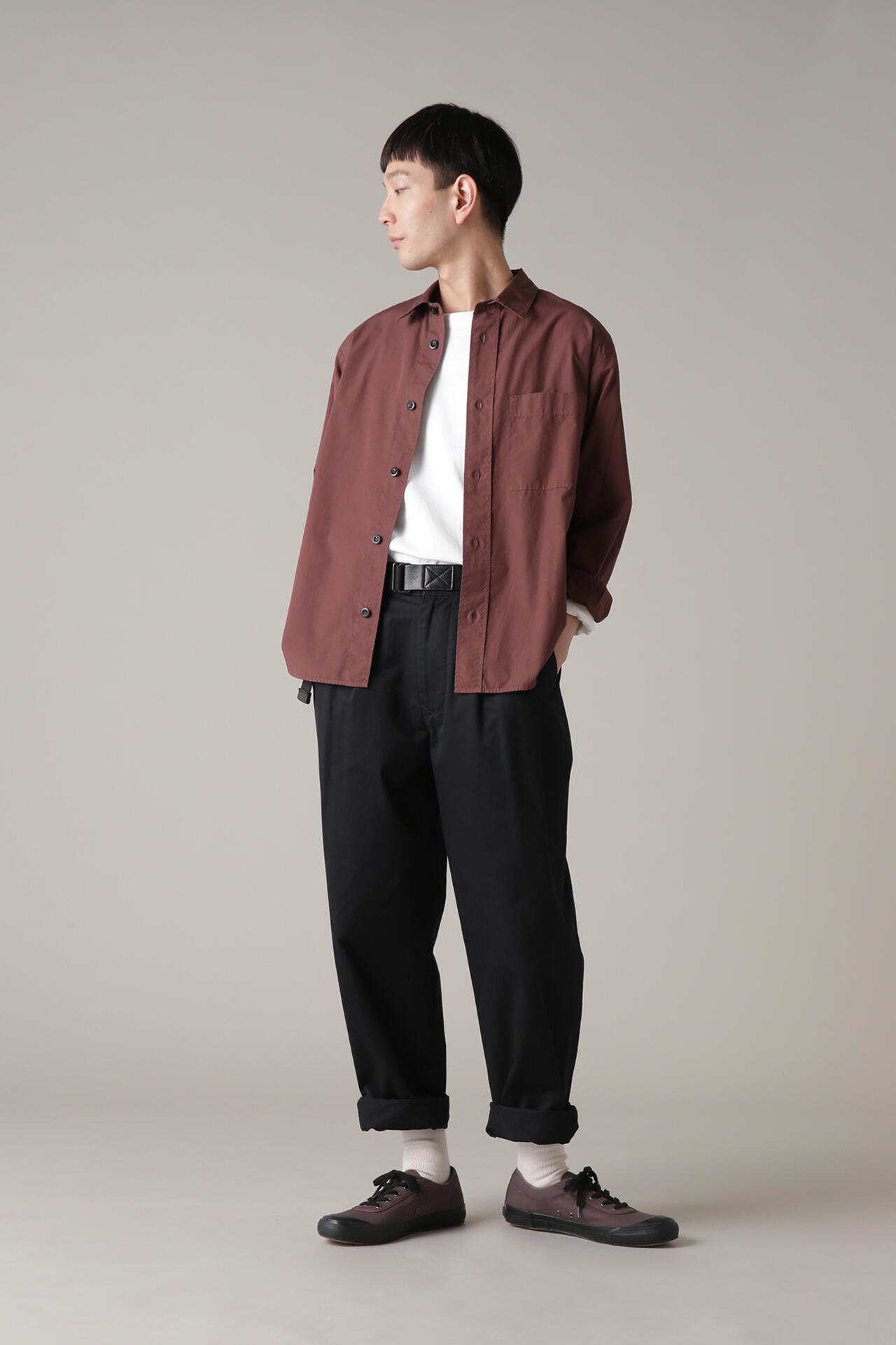 GARMENT DYE COTTON POPLIN | MARGARET HOWELL | MARGARET HOWELL 