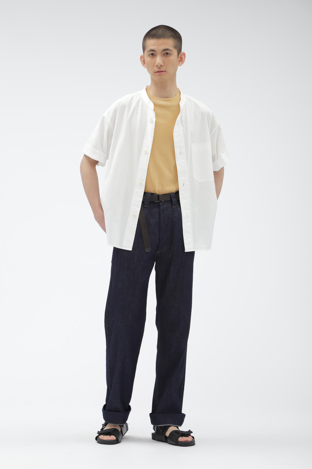 WORN COTTON PLAINWEAVE | MARGARET HOWELL | MARGARET HOWELL