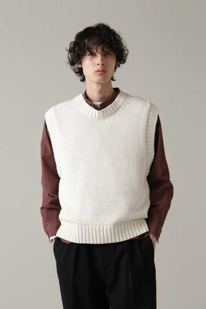 直売安い MARGARET HOWELL Cotton Linen Knit - トップス