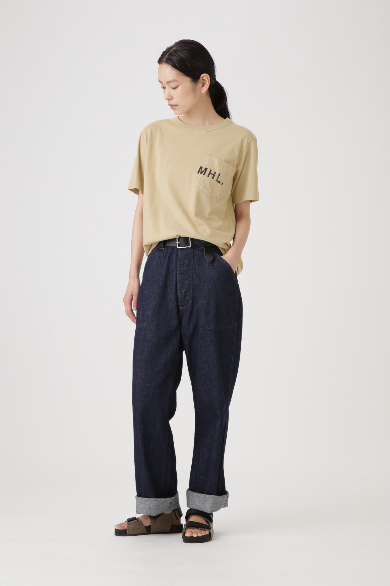 20AW ISSEY MIYAKE MEN 変形 総柄 幾何学 ハーフパンツ