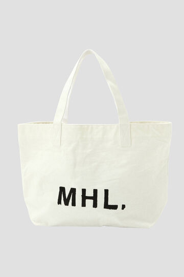 MHL. HEAVY COTTON CANVAS ショルダートートバッグ