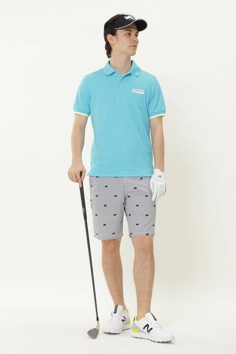 New Balance Golf Coolmax シアサッカー ショートパンツ Mens Metro