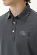 ピンボーダージャカード 半袖 カラーシャツ (MENS METRO)