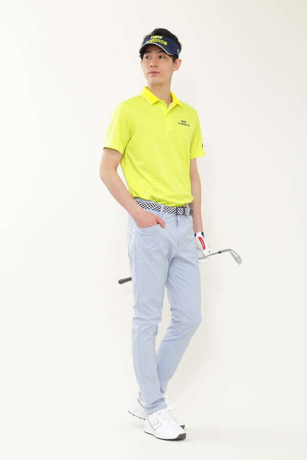 NBモノグラムジャカード 半袖 ポロシャツ (MENS METRO)（0122160006） | New Balance Golf (  ニューバランスゴルフ ) | 【公式】通販 MIX.Tokyo