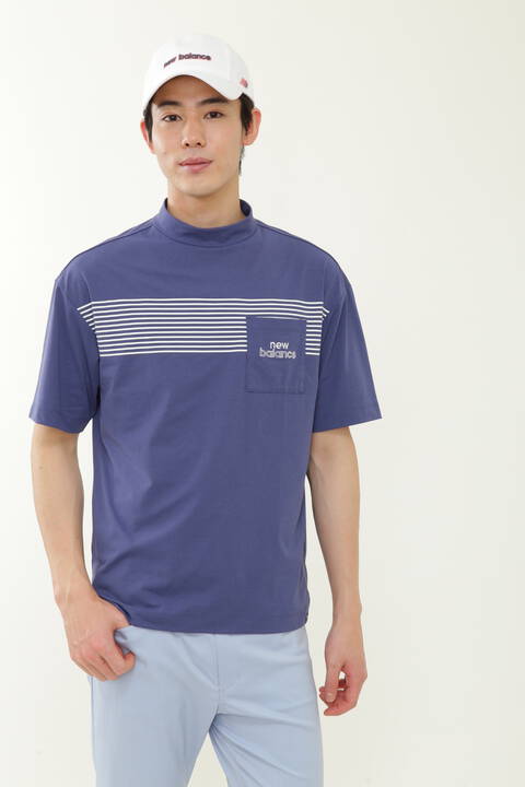 new balance golf】COOLONCOOL ハーフスリーブ モックネック プルオーバー (MENS METRO) new balance golf】COOLONCOOL ハーフスリーブ モックネック プルオーバー (MENS METRO)